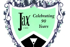 Jax Cafe 90th Anniversary Logo