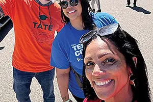 Osseo School Board candidates Keith Tate, Tekoa Cochran, Kelsey Dawson Walton