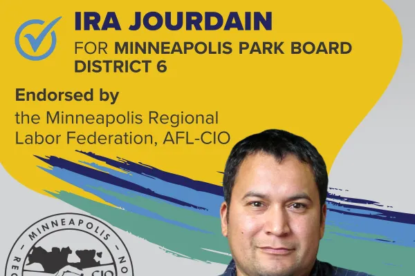 Ira Jourdain for Minneapolis Park Board District 6, Endorsed by MRLF