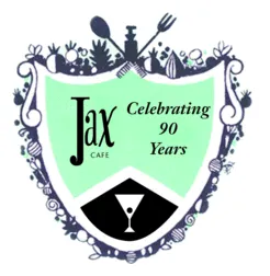 Jax Cafe 90th Anniversary Logo