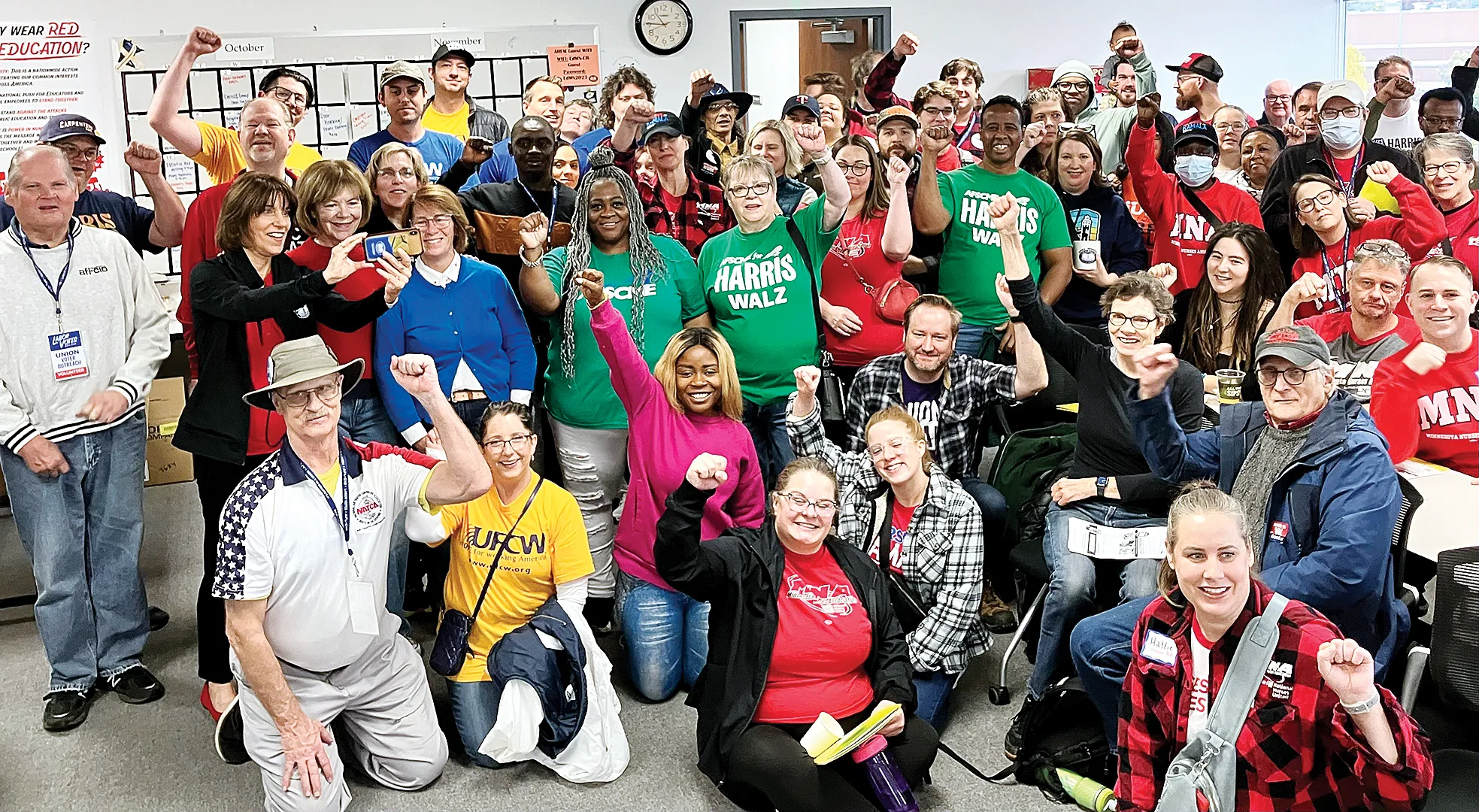 Labor 2024 Day of Action in Coon Rapids
