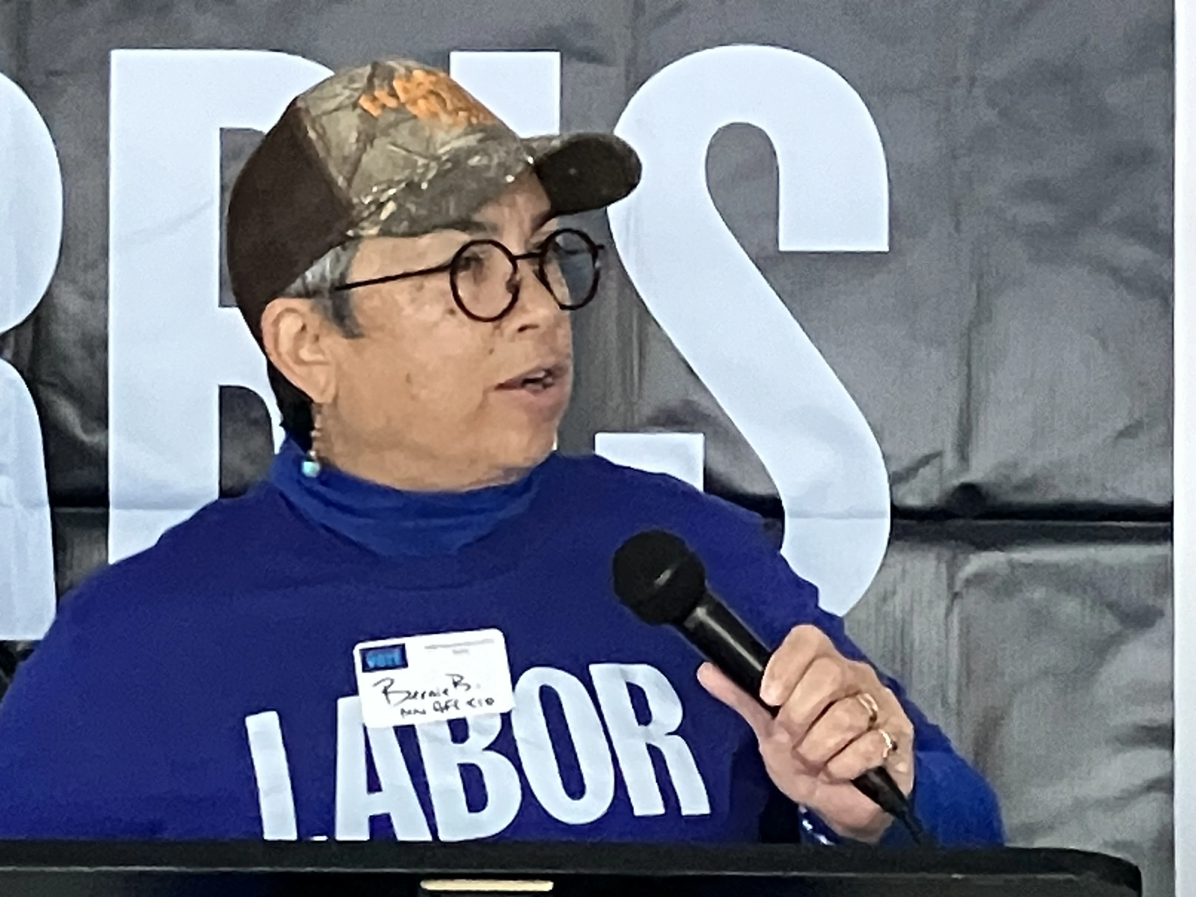 Bernie Burnham, Minnesota AFL-CIO president