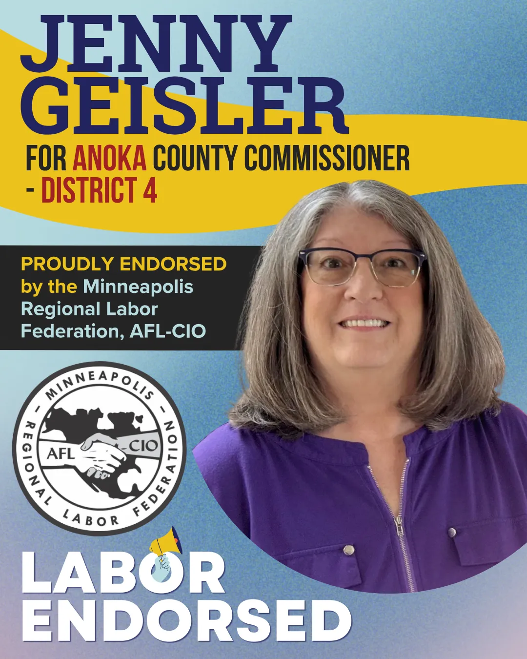 Jenny Geisler for Anoka County Commissioner District 4