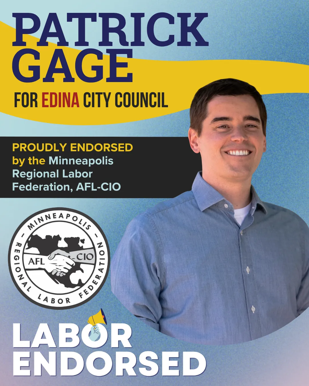 Patrick Gage for Edina City Council