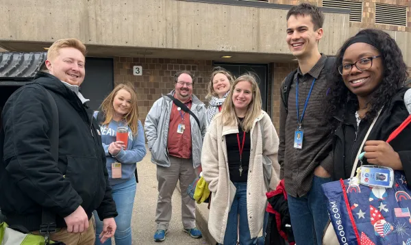 MFT members at Franklin STEAM Magnet Middle School in north Minneapolis participated in "#WalkoutWednesday"