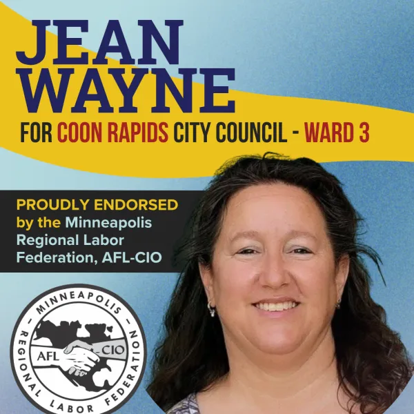 Jean Wayne for Coon Rapids City Council Ward 3